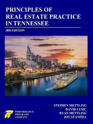 cover image of Principles of Real Estate Practice in Tennessee